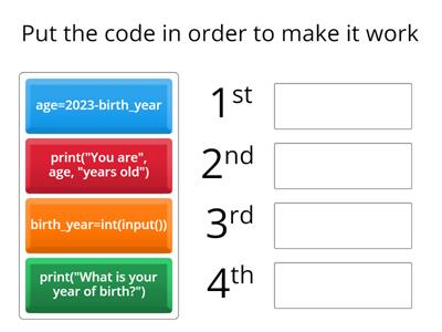 Python code - Teaching resources