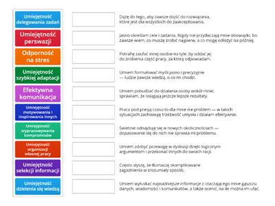 Kompetencje miękkie cz.1 na podstawie treści https://mapakarier.org/
