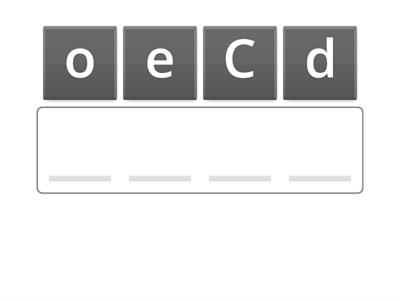 Coding anagram  