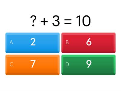 Sumas con missing number