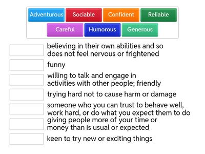 Ready for IELTS unit 1 adjectives