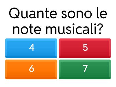 Quiz Musicale VB