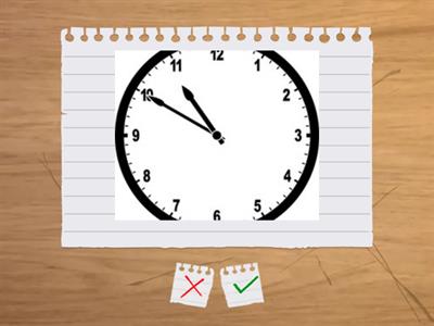  Flash Cards_ Telling time - 5-minute intervals