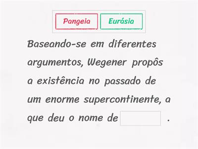 Teoria da Deriva Continental