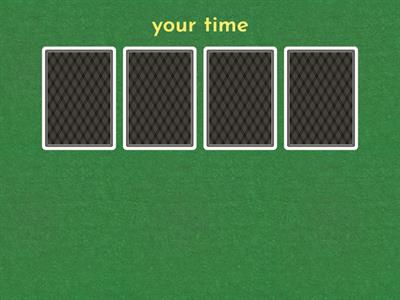 TAKE, DO, HAVE, MAKE 