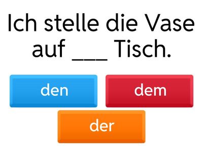 wechselpräpositionen A2