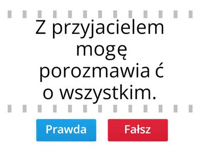 zasady przyjażni