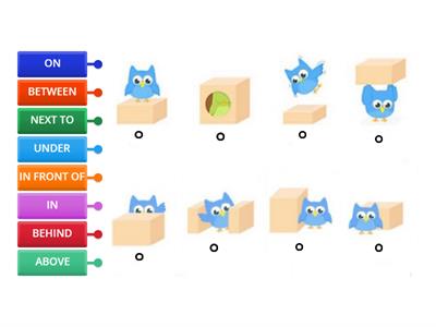 Prepositions of place