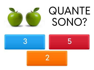 Quantità /Numero da 0 a 5