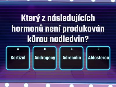 TEST: Endokrinní soustava DVS A+B 27.11