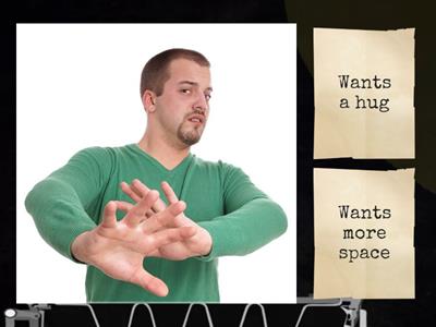 Match the hand gestures