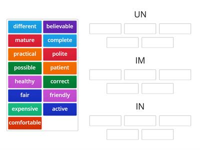 Unit 12_Negative prefixes