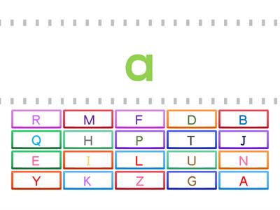  Alphabet Big & Little Letters