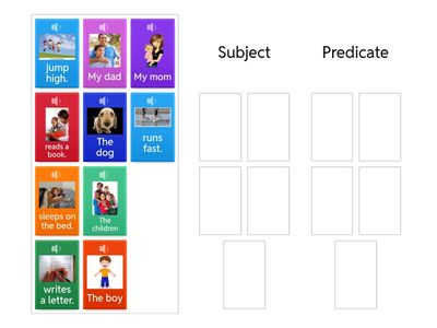 Subject and Predicate 1