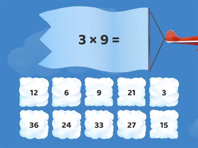 MULTIPLICAÇÃO POR 3.