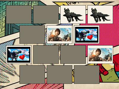 15 урок мемо-картки Як приборкати дракона