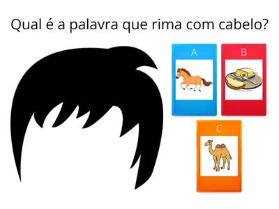 Identificação de Rimas (sem palavras)