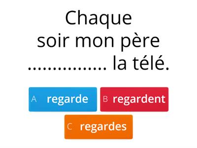 Verbes 1er groupe + faire, aller, être, avoir 2