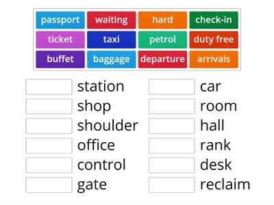 Unit 8 Maturita solutions Vocabulary Travel