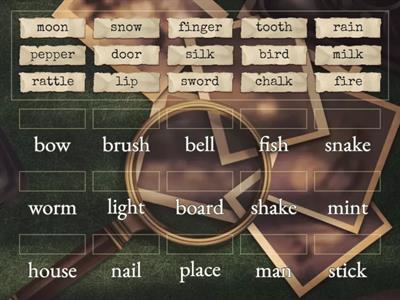 build a compound word