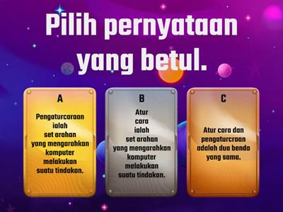 PENGATURCARAAN TAHUN 5