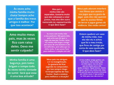 HARMONIZAÇÃO NO GRUPO FAMILIAR