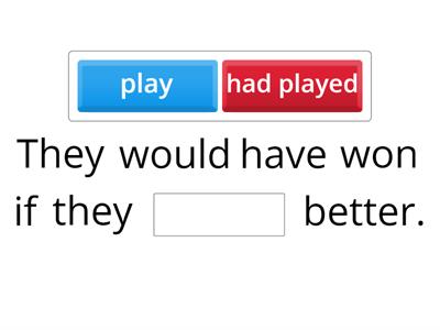 Zero Conditional, first Conditional and second Conditional