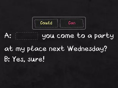 Modals: Can/Could to express ability/possibility/permission