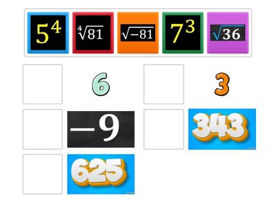 Radicacion y potencias con enteros 