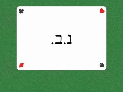 Lesson 1 Hebrew From Scratch ב Vocabulary