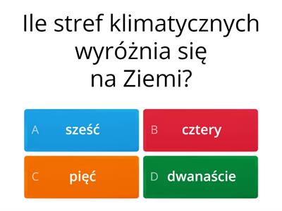 Strefy klimatyczne i krajobrazowe