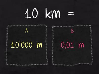 Unità di misura - conversione
