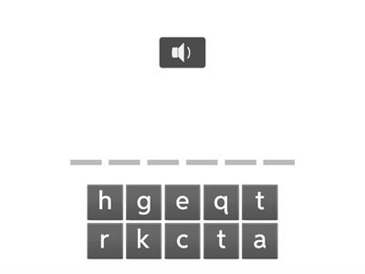 Crossword puzzle et, it, ate