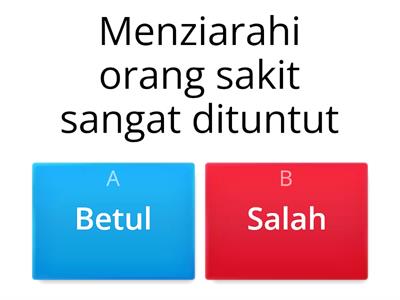 Adab Tahun 3 (Adab Menziarahi Orang Sakit)