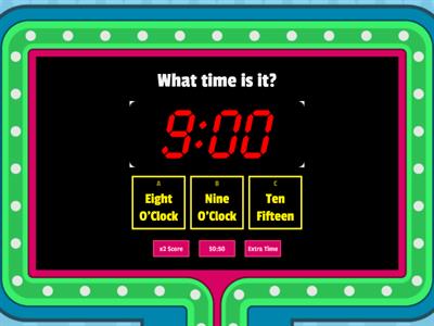 LJ Telling Time on Digital Clocks