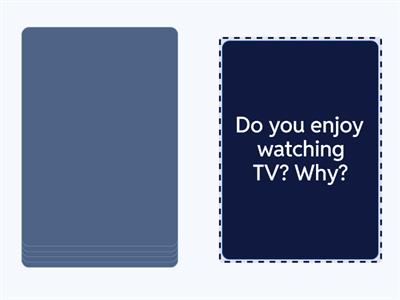 ACPB-B11-USE OF -ING FORM SPEAKING CARDS