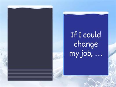  First and second conditionals