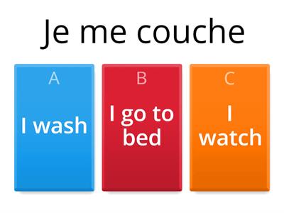 Y9 La routine quotidienne 