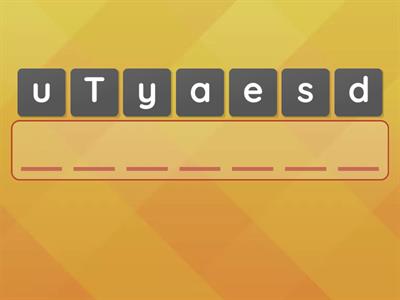 Spelling- Days of the Week