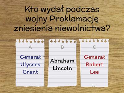 Wojna secesyjna+ zjednoczenie Niemiec i Włoch