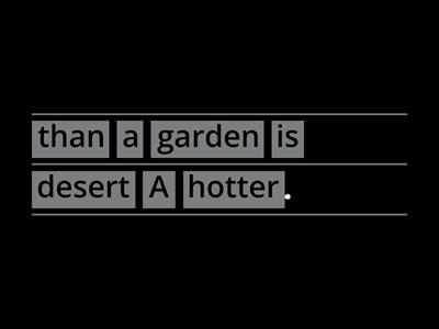 EC A1+  Comparison of adjectives