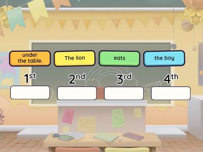 Subject verb object prepositional phrase