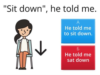 Reported commands and requests