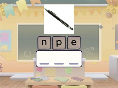 GG1 Unit 0.3 School things