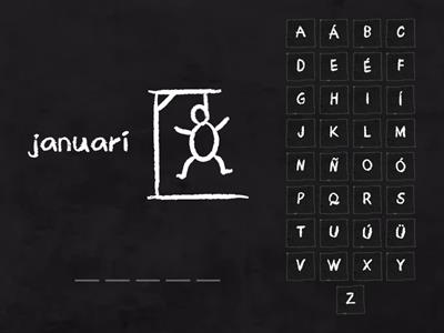  Spaans - maanden van het jaar-Clau