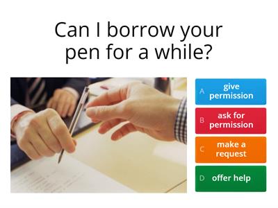 WS - Permission / Request / Offer