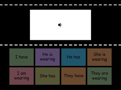 Clothing - Sight Words