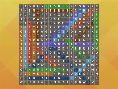 Ordinal Numbers