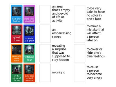 🎃 Halloween Idioms (B1/B2)