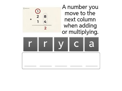 Maths - Global Maths4 - Unit 5 - vocabulary